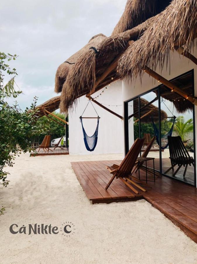 Ca Nikte Cabanas El Cuyo Exterior foto
