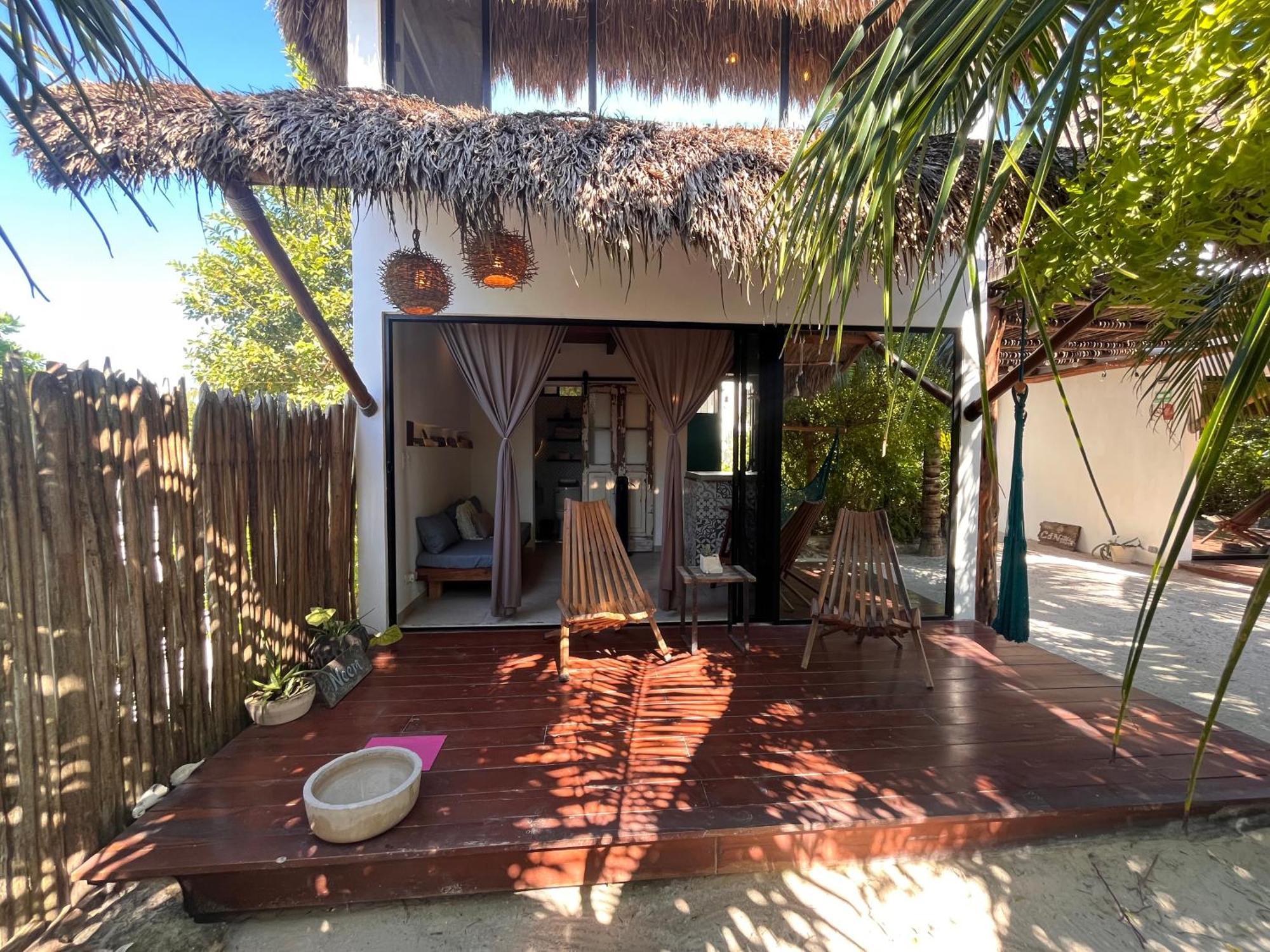 Ca Nikte Cabanas El Cuyo Exterior foto